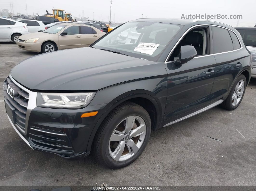 2018 Audi Q5 2.0t Premium/2.0t Tech Premium Gray vin: WA1BNAFY0J2008905