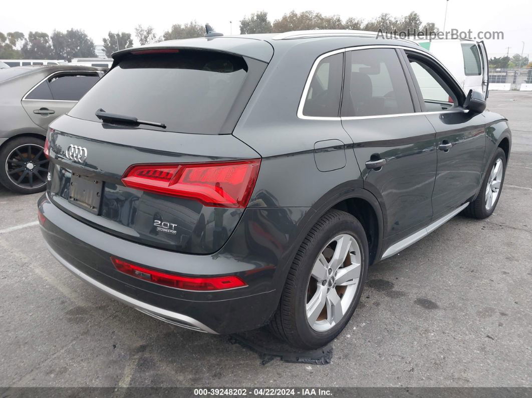 2018 Audi Q5 2.0t Premium/2.0t Tech Premium Серый vin: WA1BNAFY0J2008905