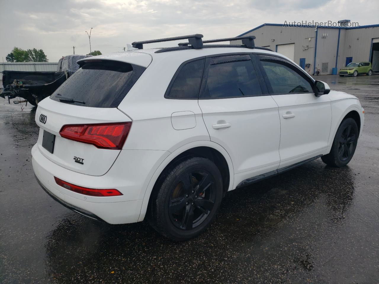 2018 Audi Q5 Premium Plus White vin: WA1BNAFY0J2014753