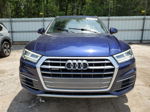 2018 Audi Q5 Premium Plus Blue vin: WA1BNAFY0J2026465