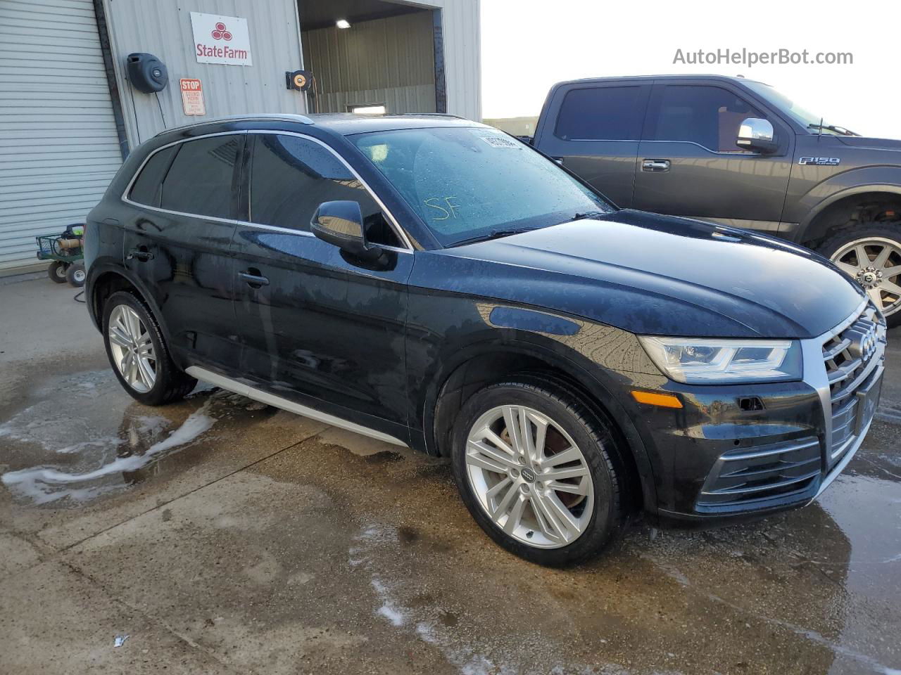 2018 Audi Q5 Premium Plus Черный vin: WA1BNAFY0J2035005