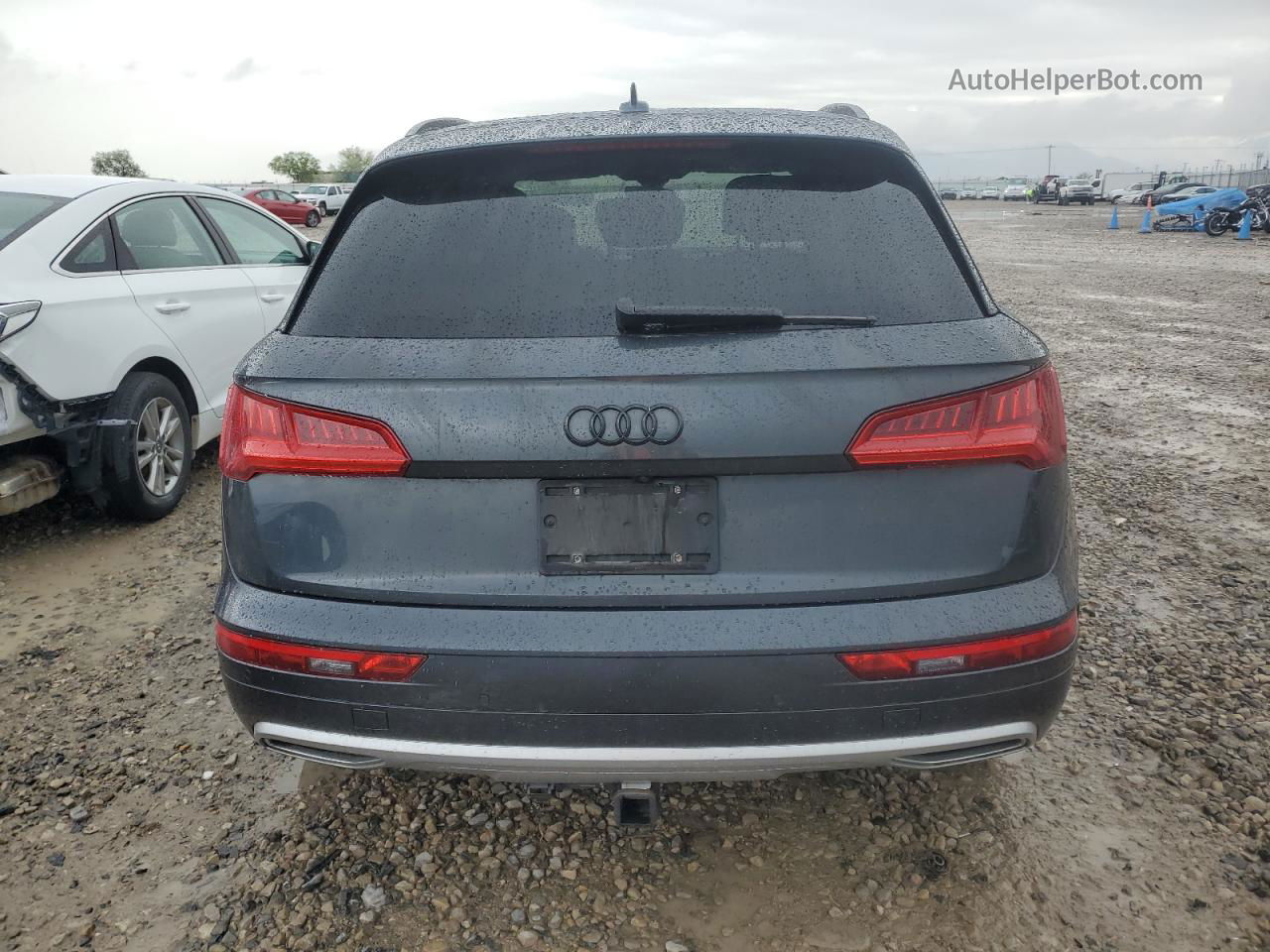 2018 Audi Q5 Premium Plus Gray vin: WA1BNAFY0J2041385