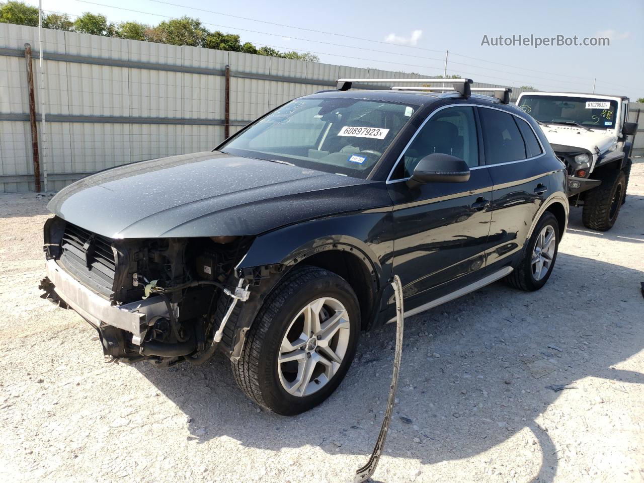 2018 Audi Q5 Premium Plus Серый vin: WA1BNAFY0J2055514