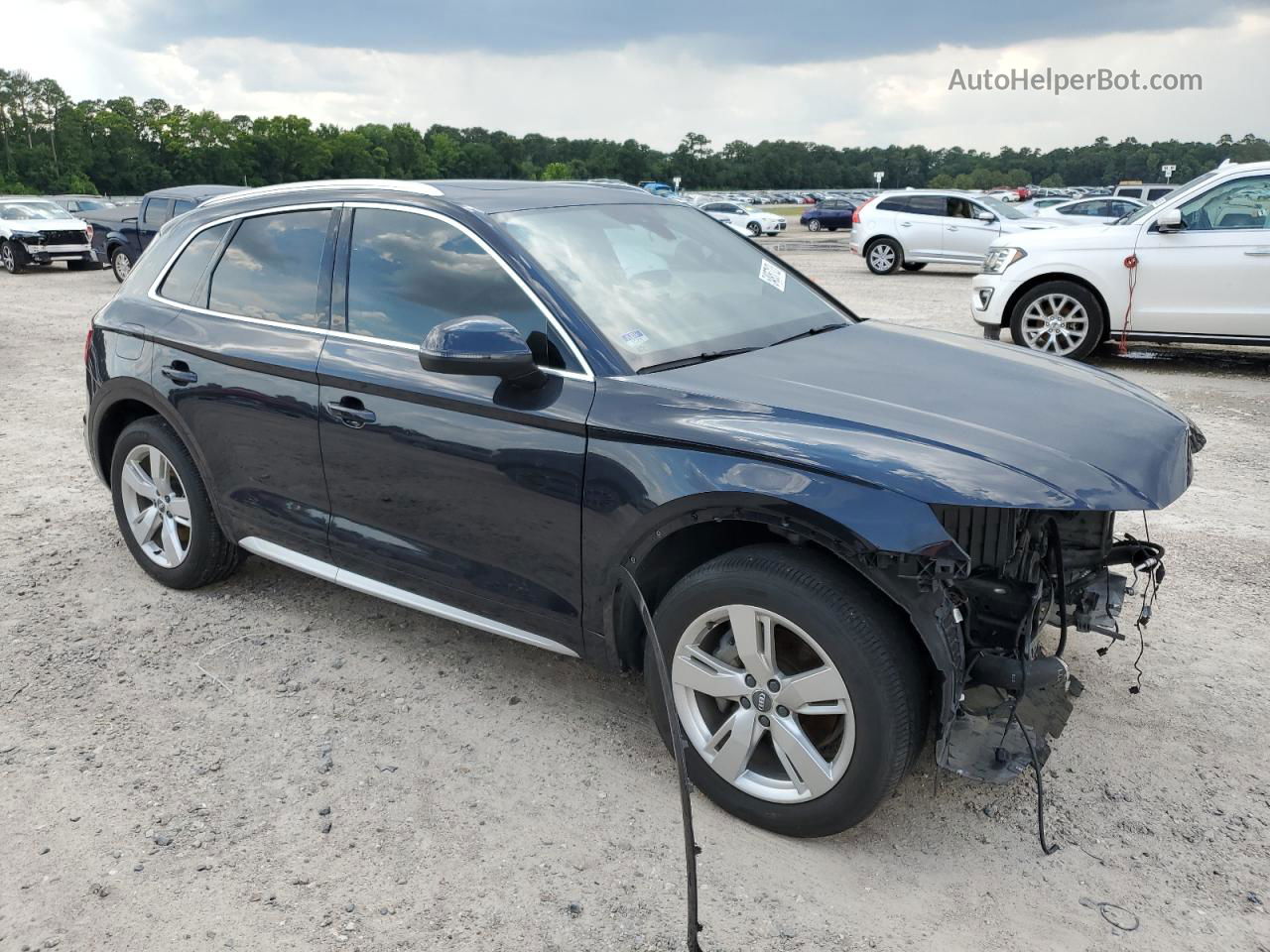 2018 Audi Q5 Premium Plus Черный vin: WA1BNAFY0J2085418