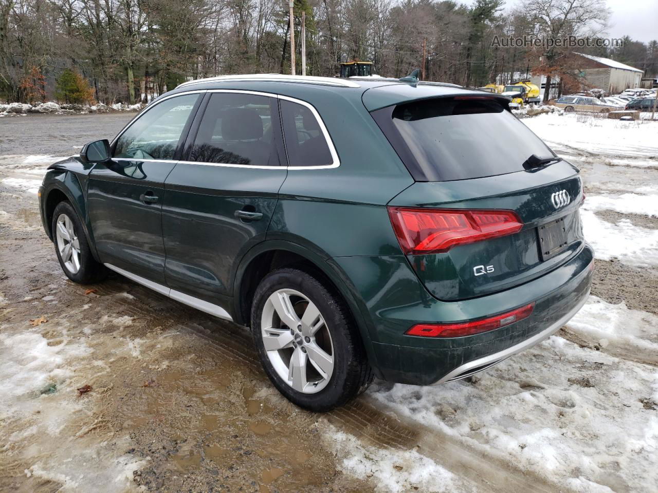 2018 Audi Q5 Premium Plus Green vin: WA1BNAFY0J2118336