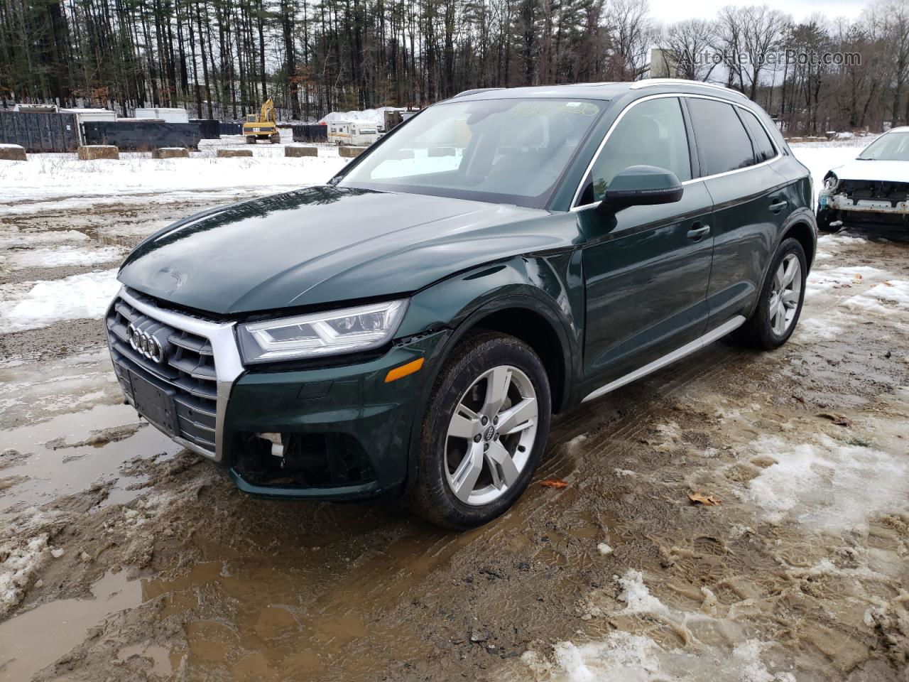 2018 Audi Q5 Premium Plus Green vin: WA1BNAFY0J2118336