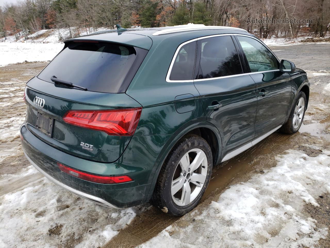 2018 Audi Q5 Premium Plus Green vin: WA1BNAFY0J2118336