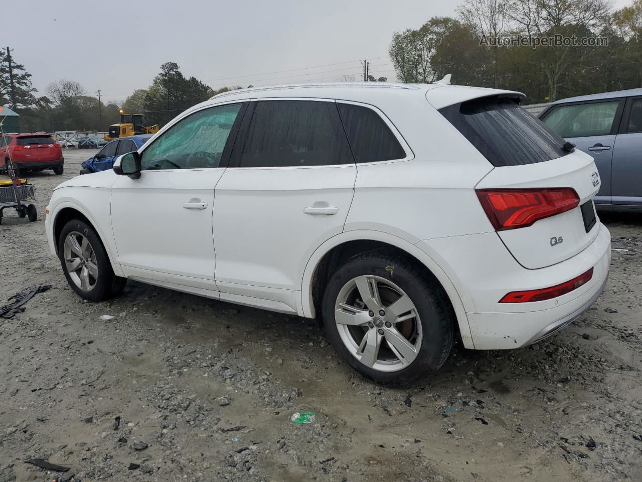 2018 Audi Q5 Premium Plus White vin: WA1BNAFY0J2221725