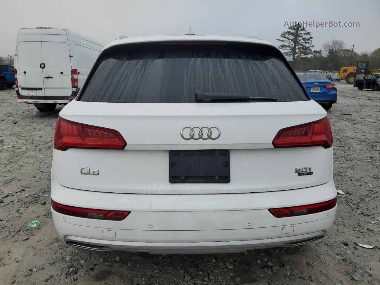 2018 Audi Q5 Premium Plus White vin: WA1BNAFY0J2221725