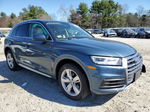 2018 Audi Q5 Premium Plus Синий vin: WA1BNAFY0J2226102