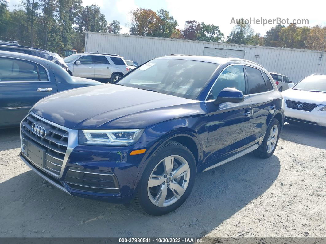 2018 Audi Q5 2.0t Tech Premium/2.0t Premium Blue vin: WA1BNAFY1J2002742