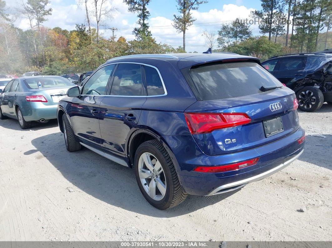 2018 Audi Q5 2.0t Tech Premium/2.0t Premium Blue vin: WA1BNAFY1J2002742