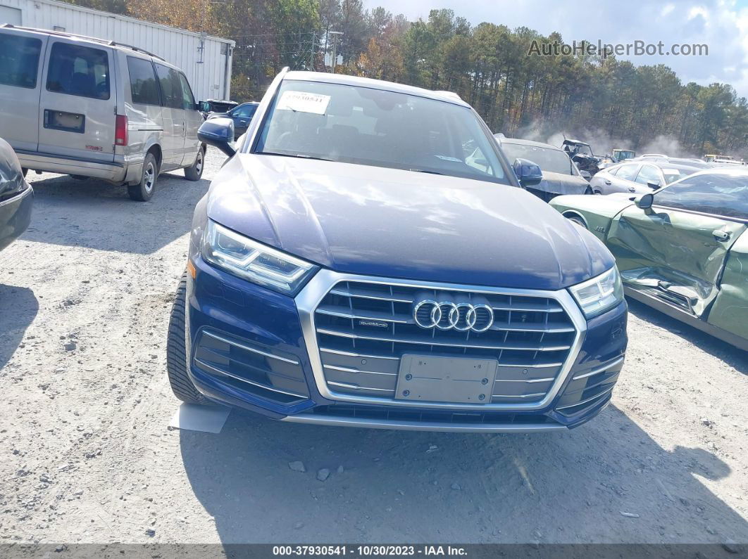 2018 Audi Q5 2.0t Tech Premium/2.0t Premium Blue vin: WA1BNAFY1J2002742