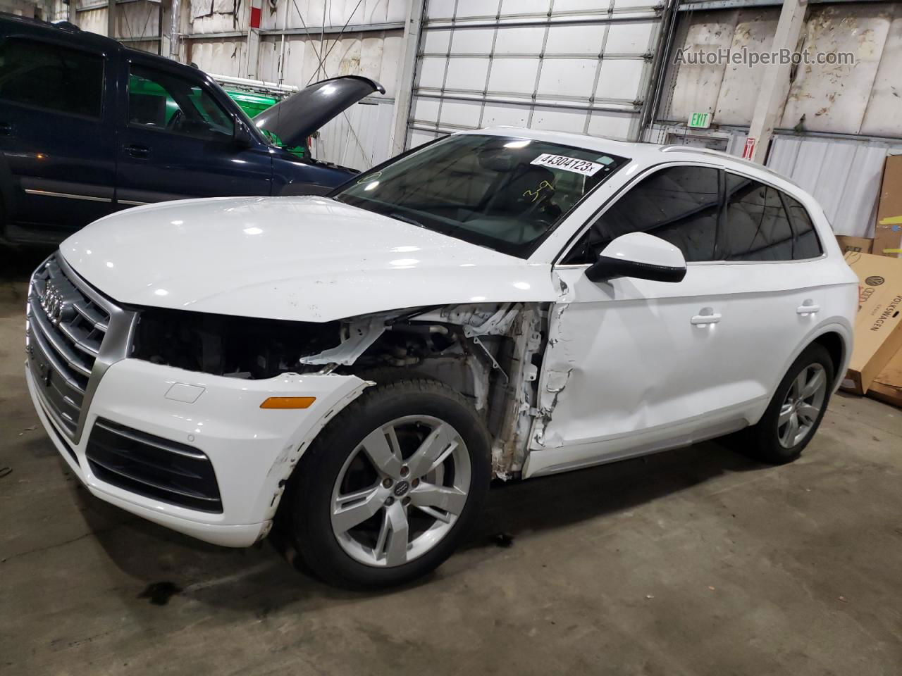 2018 Audi Q5 Premium Plus White vin: WA1BNAFY1J2011800