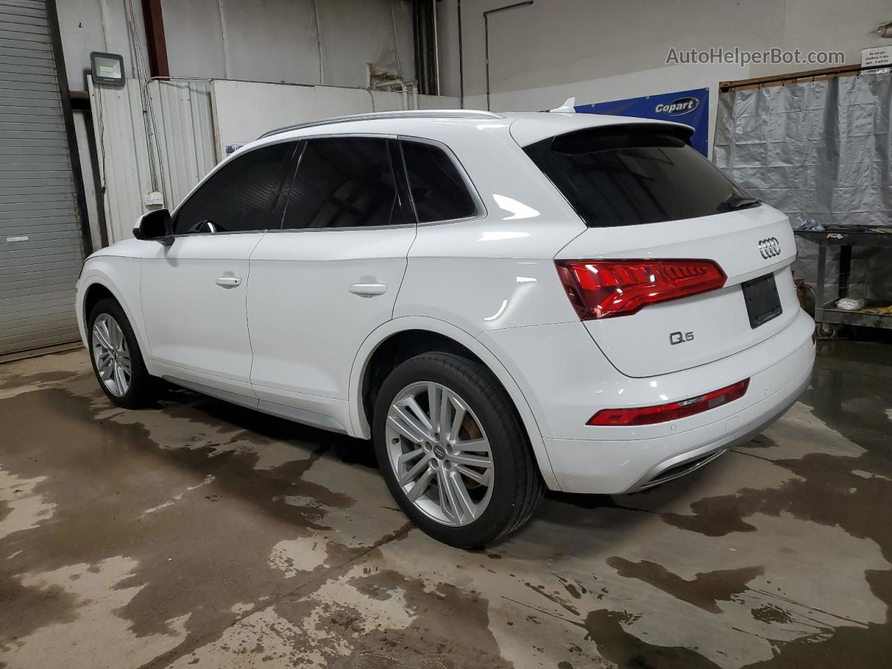 2018 Audi Q5 Premium Plus White vin: WA1BNAFY1J2014048