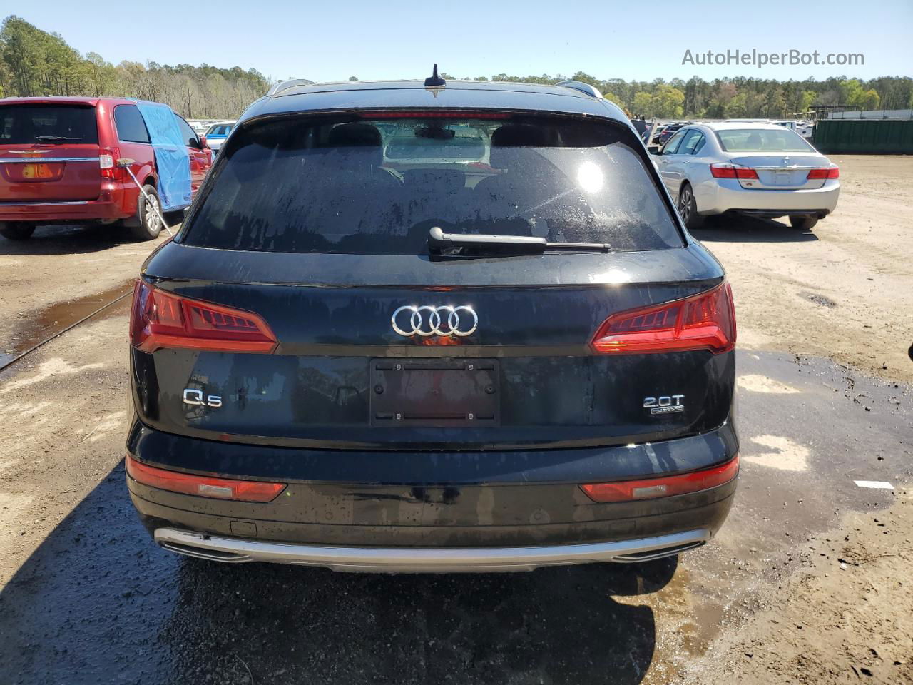 2018 Audi Q5 Premium Plus Черный vin: WA1BNAFY1J2030900