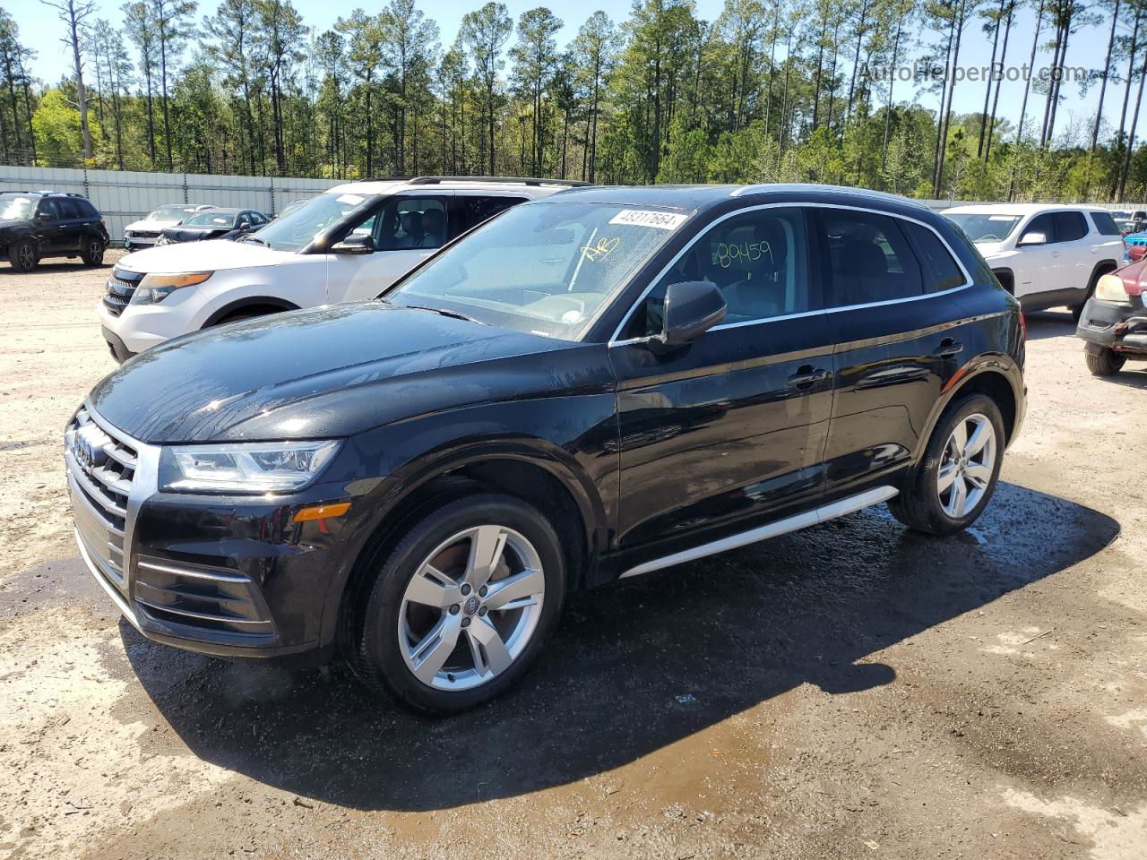 2018 Audi Q5 Premium Plus Черный vin: WA1BNAFY1J2030900