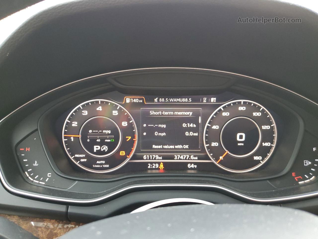 2018 Audi Q5 Premium Plus Синий vin: WA1BNAFY1J2058874