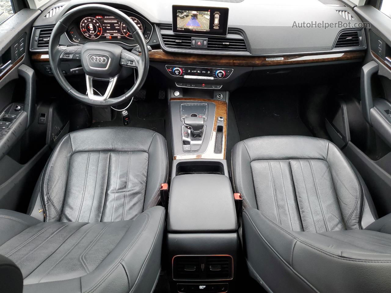 2018 Audi Q5 Premium Plus Синий vin: WA1BNAFY1J2058874