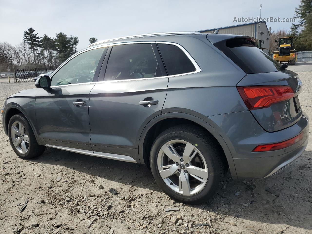 2018 Audi Q5 Premium Plus Серый vin: WA1BNAFY1J2069034