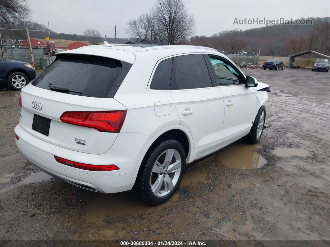 2018 Audi Q5 2.0t Premium/2.0t Tech Premium White vin: WA1BNAFY1J2106406