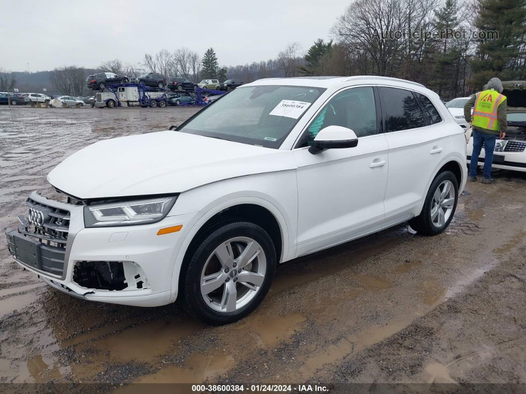 2018 Audi Q5 2.0t Premium/2.0t Tech Premium Белый vin: WA1BNAFY1J2106406