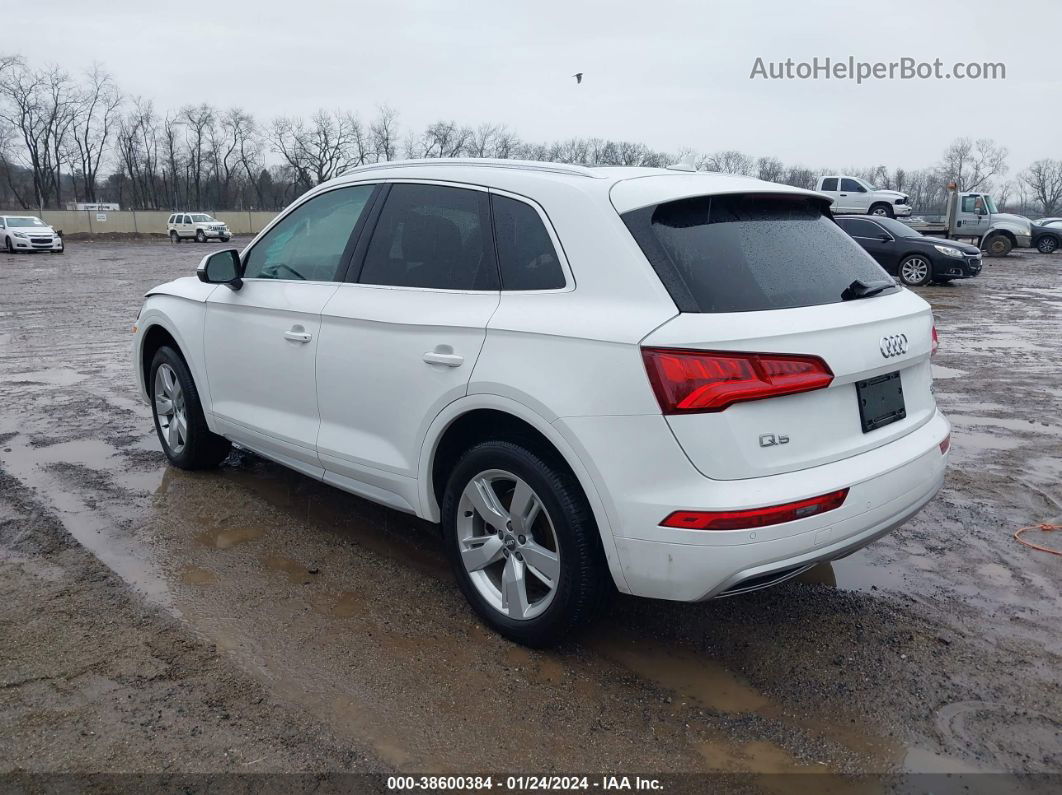 2018 Audi Q5 2.0t Premium/2.0t Tech Premium White vin: WA1BNAFY1J2106406