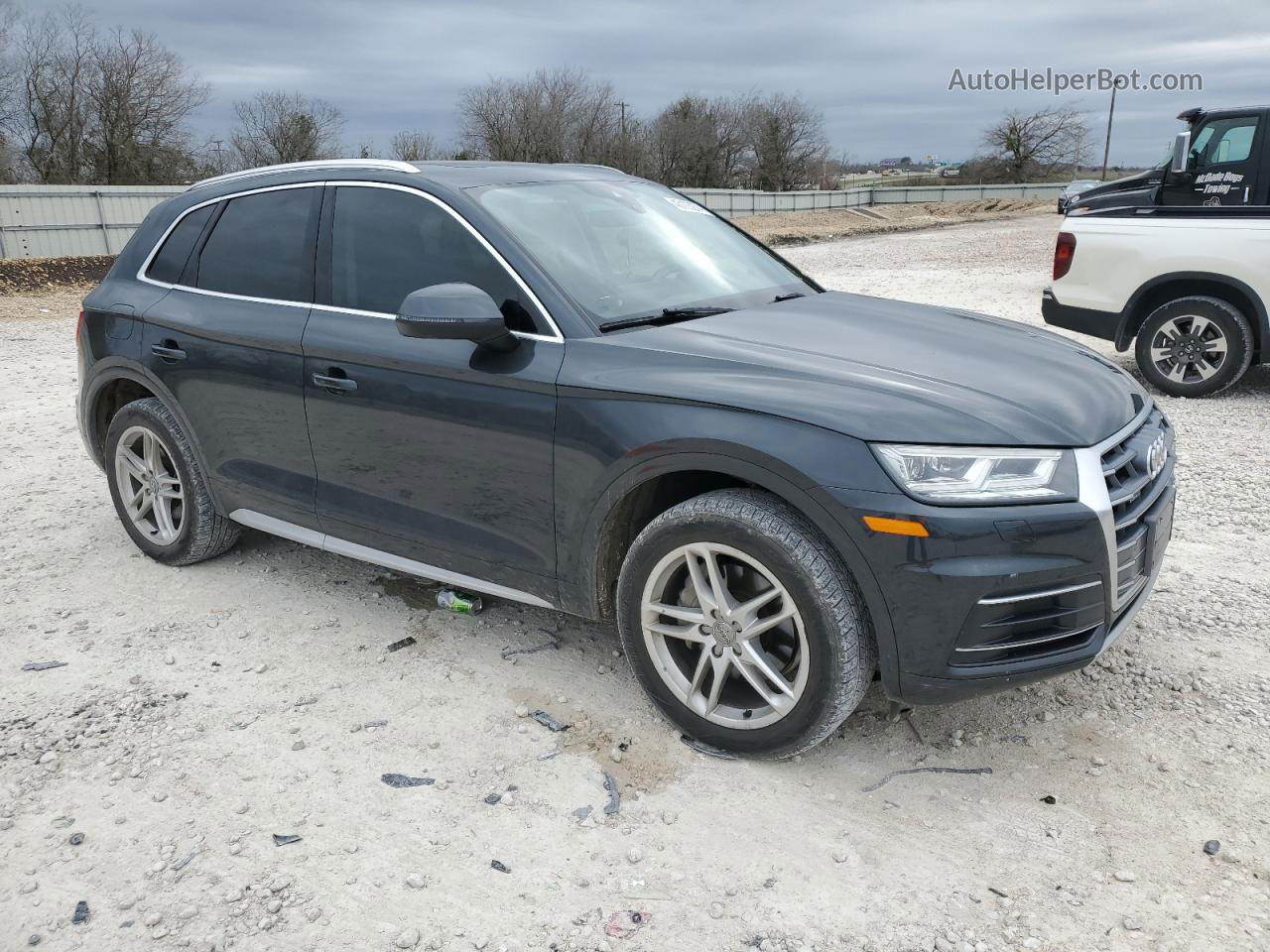 2018 Audi Q5 Premium Plus Серый vin: WA1BNAFY1J2137302