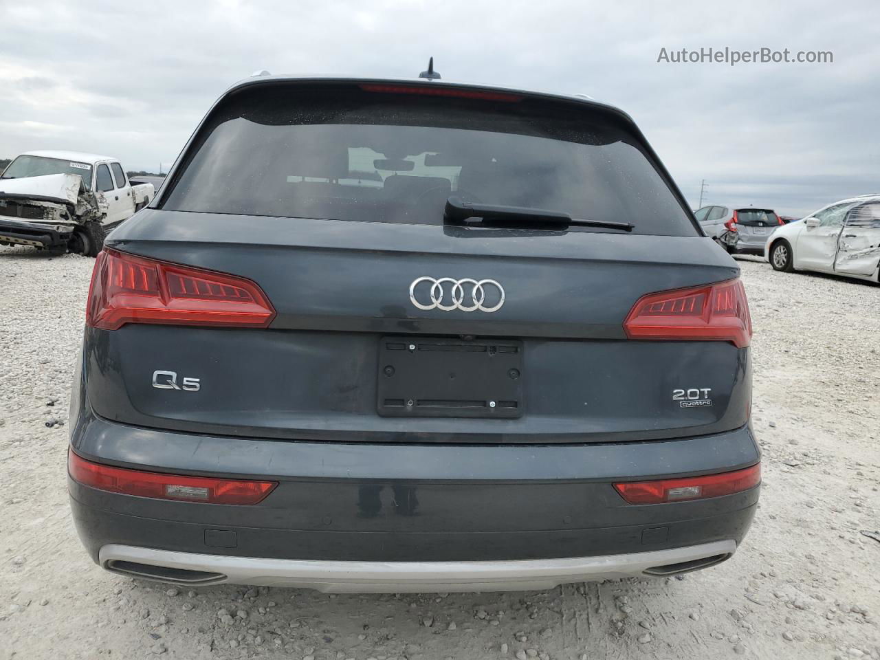 2018 Audi Q5 Premium Plus Серый vin: WA1BNAFY1J2137302