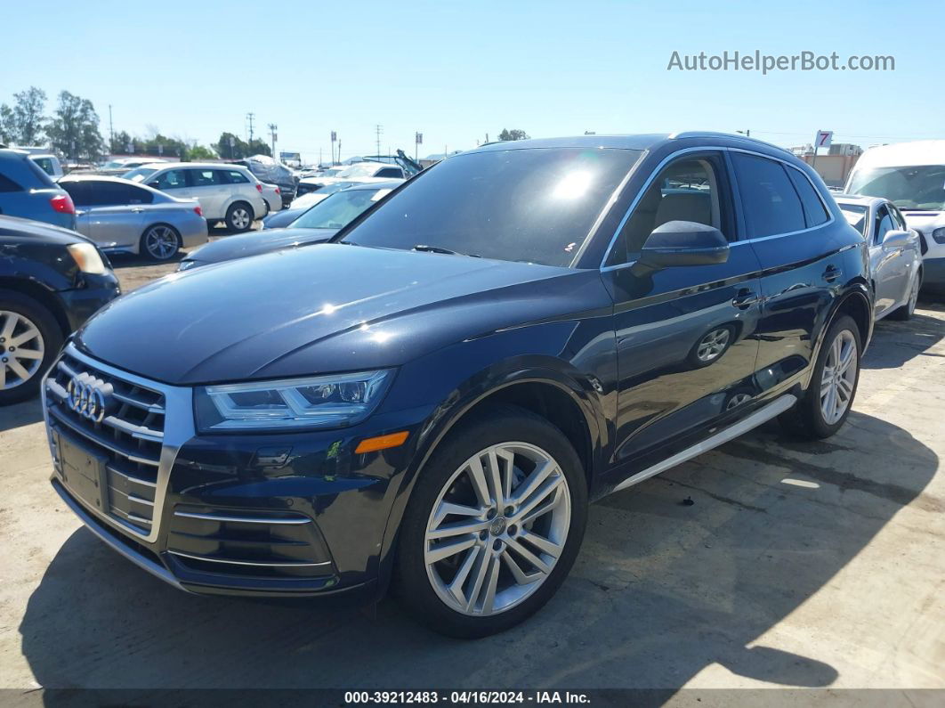 2018 Audi Q5 2.0t Premium/2.0t Tech Premium Черный vin: WA1BNAFY1J2148834