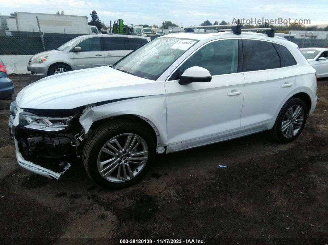 2018 Audi Q5 2.0t Premium White vin: WA1BNAFY1J2163432