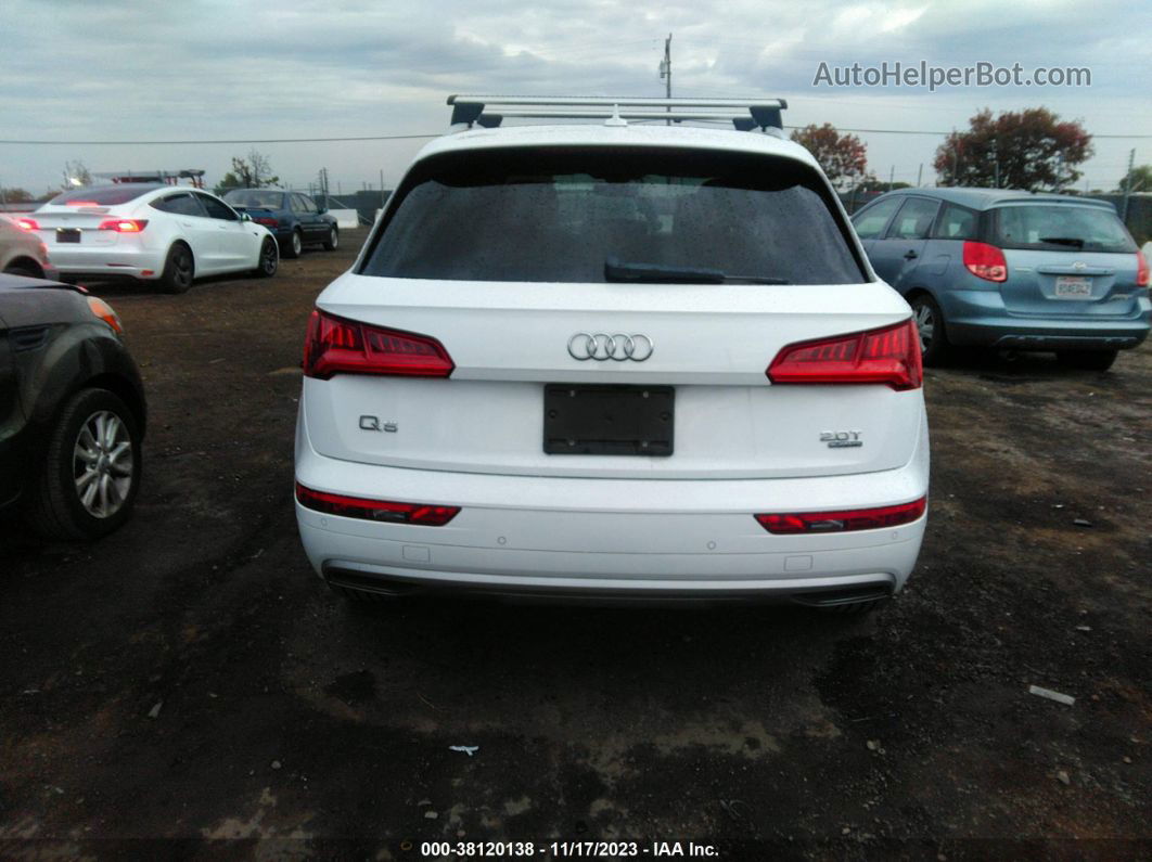 2018 Audi Q5 2.0t Premium White vin: WA1BNAFY1J2163432