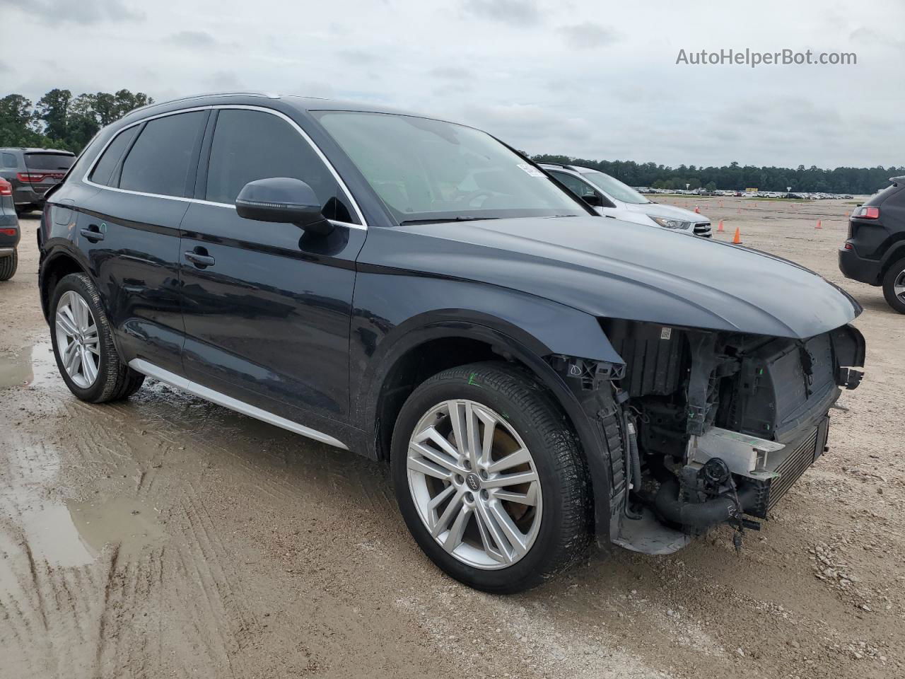 2018 Audi Q5 Premium Plus Черный vin: WA1BNAFY1J2209406