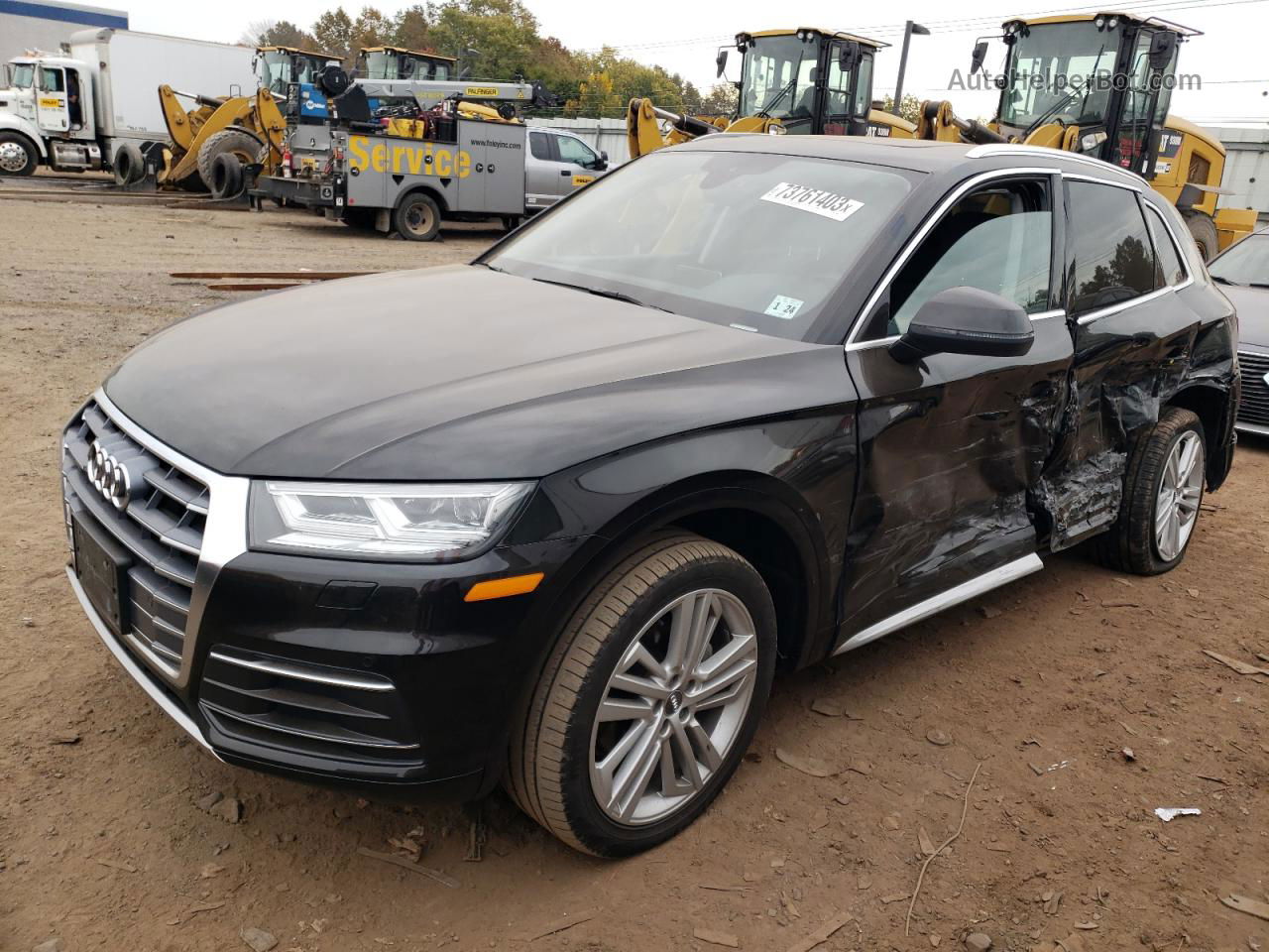 2018 Audi Q5 Premium Plus Черный vin: WA1BNAFY1J2246567