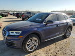 2018 Audi Q5 Premium Plus Blue vin: WA1BNAFY2J2004743