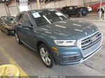 2018 Audi Q5 2.0t Premium/2.0t Tech Premium Синий vin: WA1BNAFY2J2011353