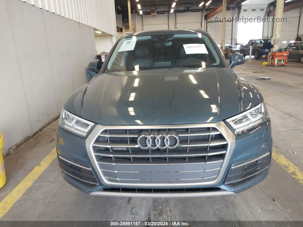 2018 Audi Q5 2.0t Premium/2.0t Tech Premium Blue vin: WA1BNAFY2J2011353