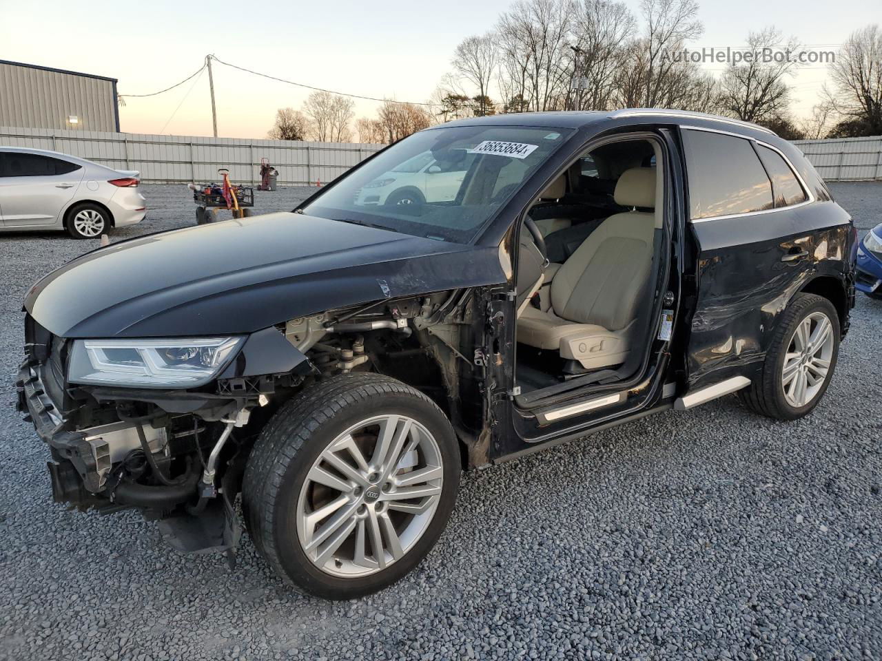 2018 Audi Q5 Premium Plus Black vin: WA1BNAFY2J2016746