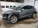 2018 Audi Q5 Premium Plus Gray vin: WA1BNAFY2J2018710