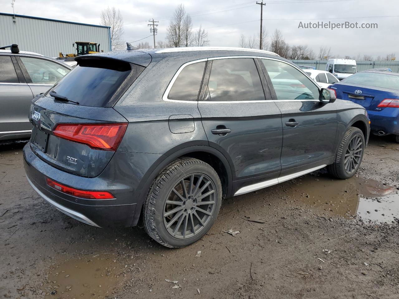 2018 Audi Q5 Premium Plus Charcoal vin: WA1BNAFY2J2024040