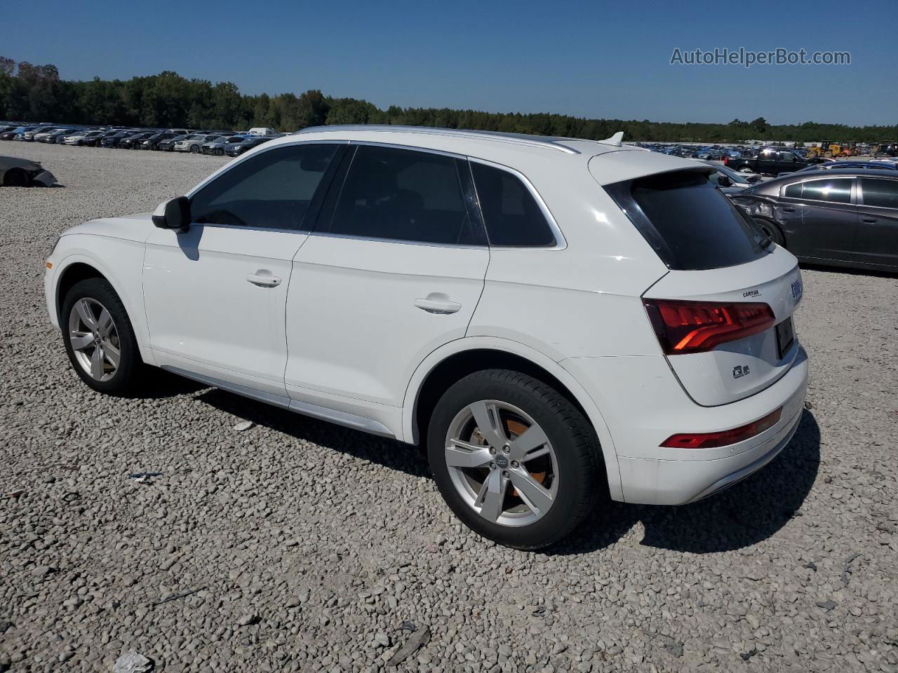 2018 Audi Q5 Premium Plus White vin: WA1BNAFY2J2036091