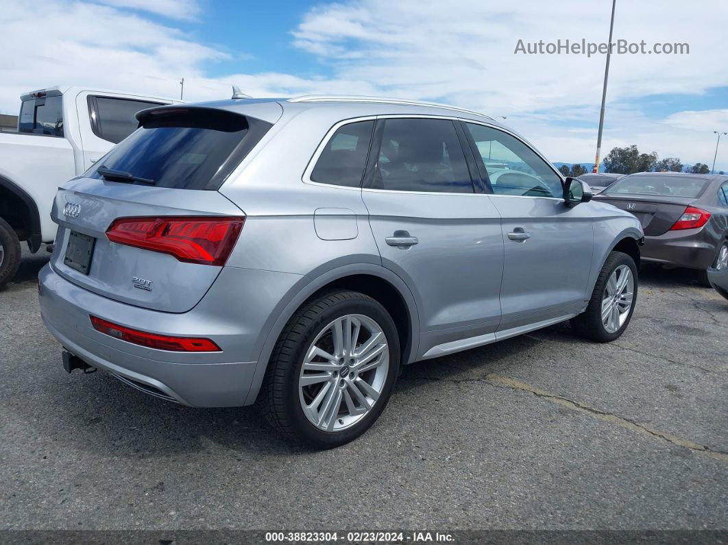 2018 Audi Q5 2.0t Premium/2.0t Tech Premium Silver vin: WA1BNAFY2J2050430