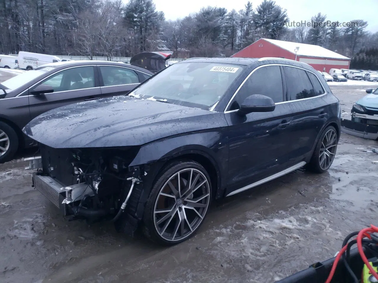 2018 Audi Q5 Premium Plus Угольный vin: WA1BNAFY2J2090216