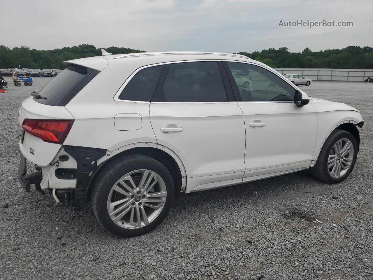 2018 Audi Q5 Premium Plus White vin: WA1BNAFY2J2116815