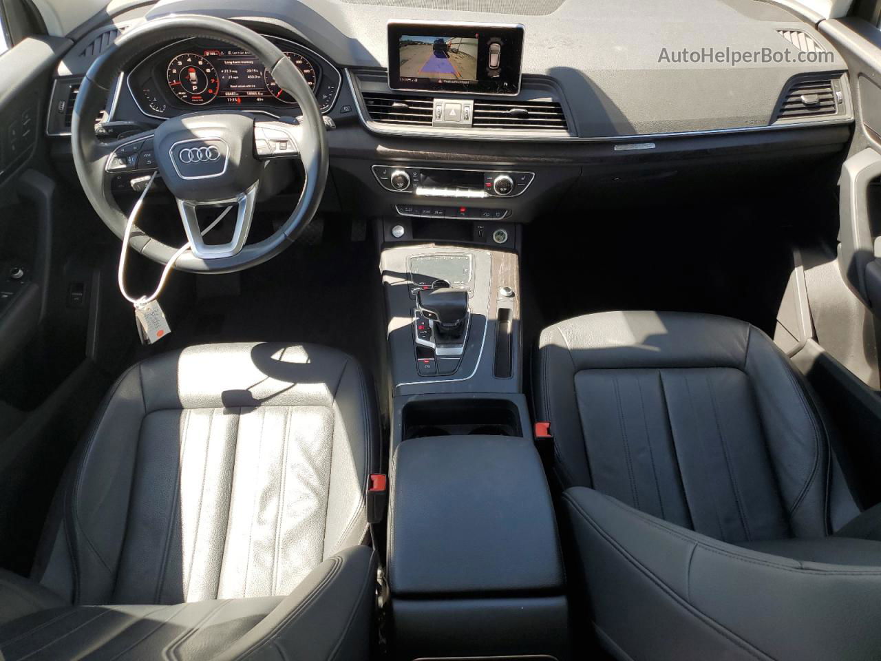 2018 Audi Q5 Premium Plus Серый vin: WA1BNAFY2J2117480