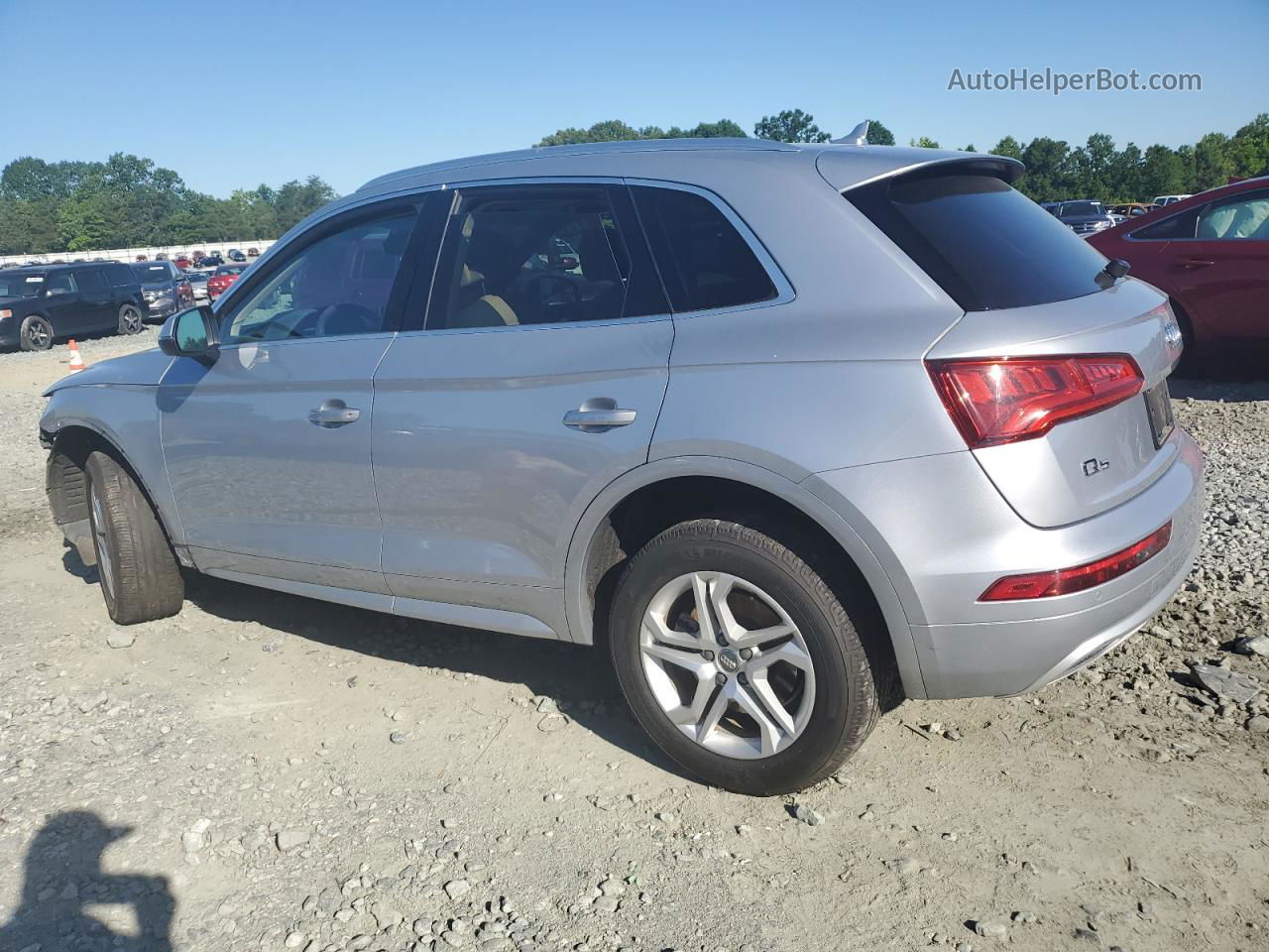 2018 Audi Q5 Premium Plus Silver vin: WA1BNAFY2J2151791