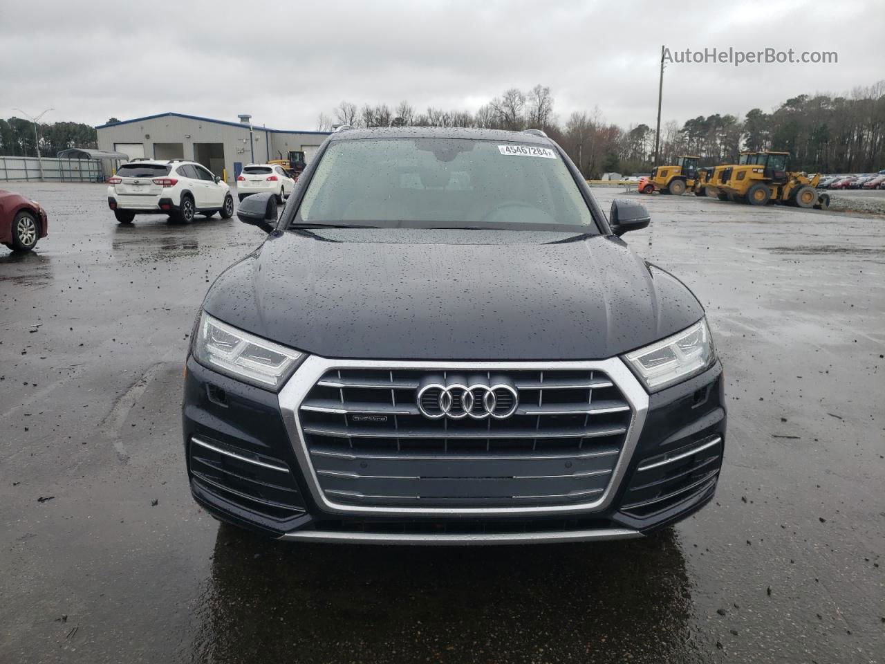 2018 Audi Q5 Premium Plus Blue vin: WA1BNAFY2J2201461