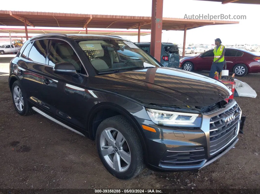 2018 Audi Q5 2.0t Premium/2.0t Tech Premium Dark Blue vin: WA1BNAFY2J2227431