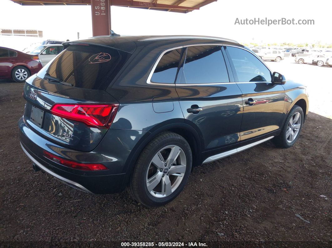 2018 Audi Q5 2.0t Premium/2.0t Tech Premium Dark Blue vin: WA1BNAFY2J2227431