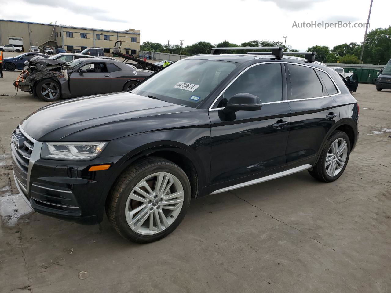 2018 Audi Q5 Premium Plus Black vin: WA1BNAFY2J2230393